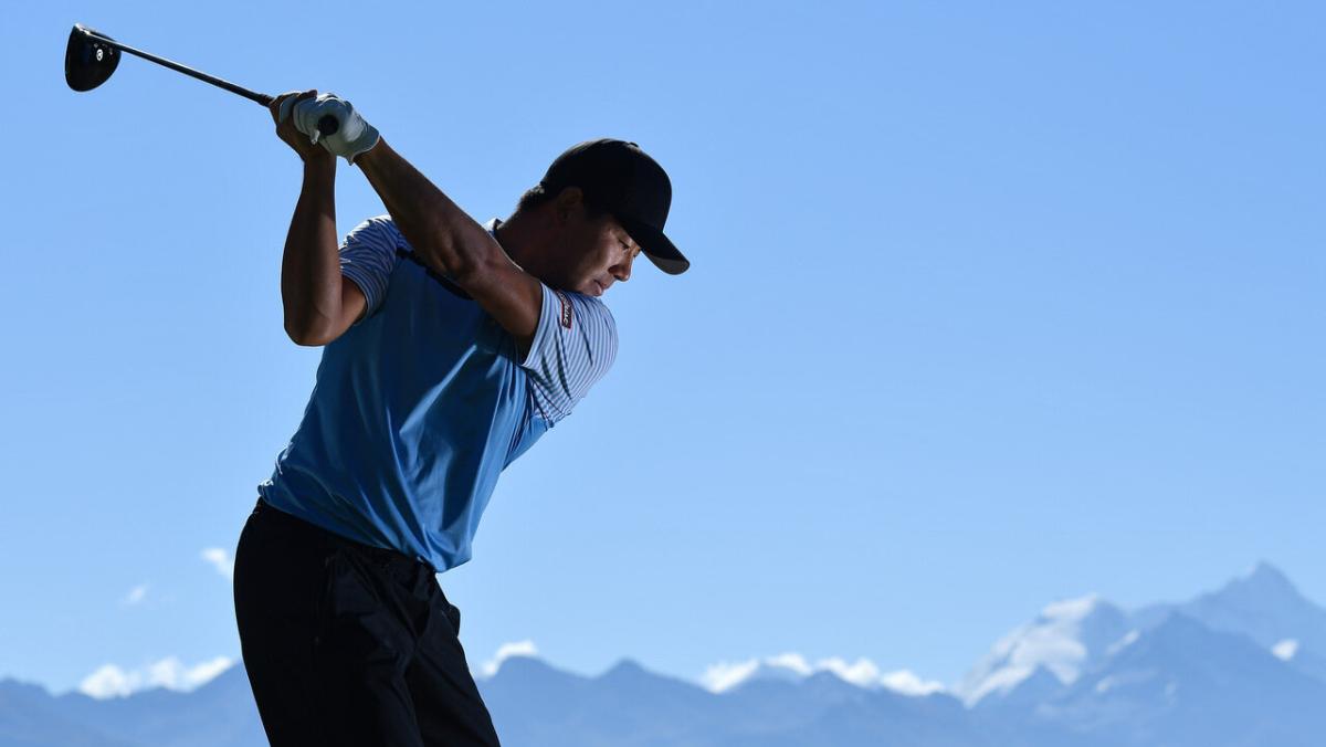 Golfer Ashun Wu